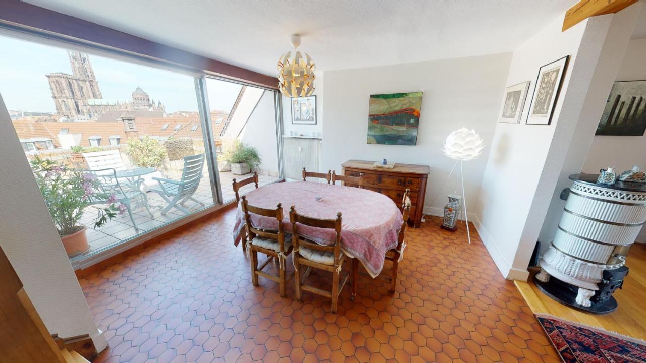 145M² City Center 4 Bedrooms View Of The Cathedral Strazburg Dış mekan fotoğraf