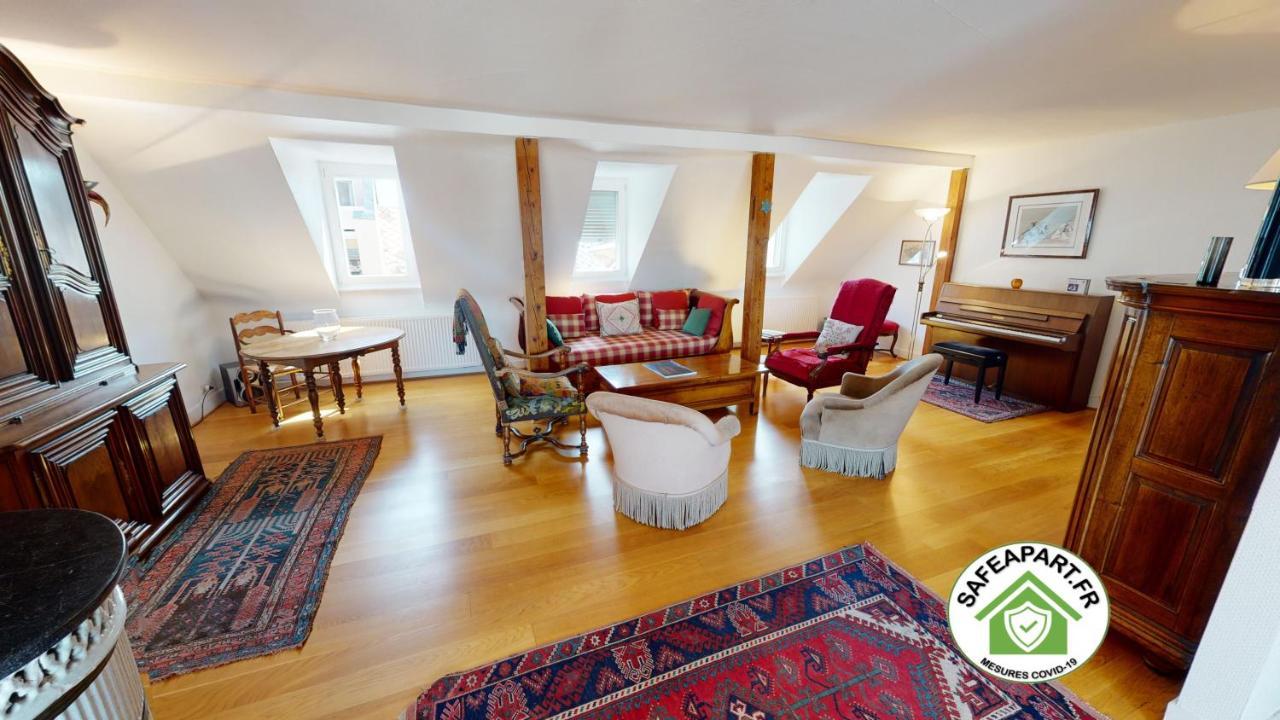 145M² City Center 4 Bedrooms View Of The Cathedral Strazburg Dış mekan fotoğraf