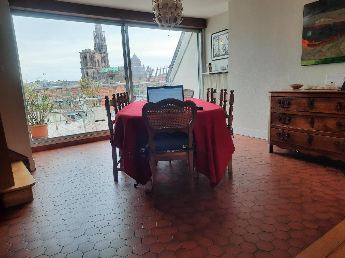145M² City Center 4 Bedrooms View Of The Cathedral Strazburg Dış mekan fotoğraf