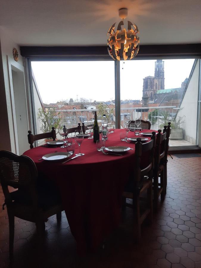 145M² City Center 4 Bedrooms View Of The Cathedral Strazburg Dış mekan fotoğraf